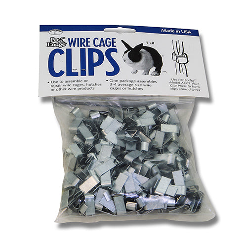 Cage Wire Fasteners - Bag of Clips