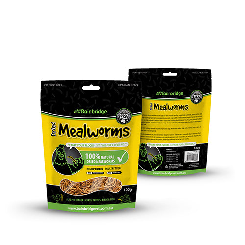 Dried Mealworms - 100g