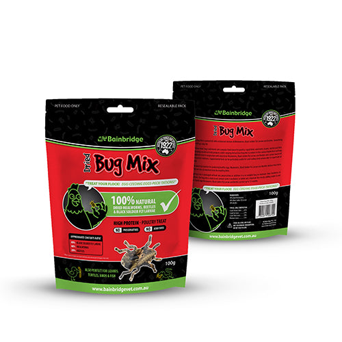 Dried Mealworms & Bug Mix - 100g