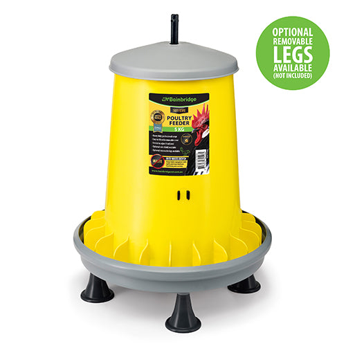Supreme Poultry Feeder with Cover - 5kg