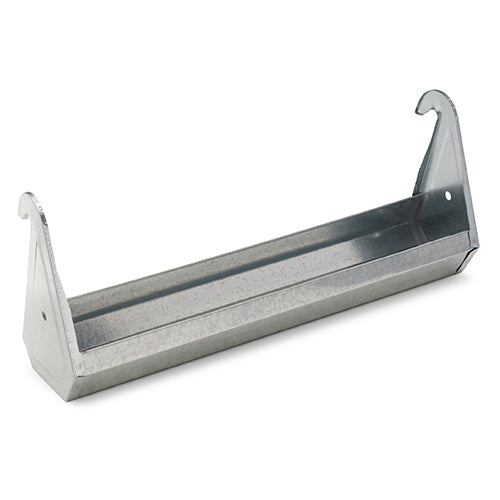 Galvanised Hanging Trough Drinker - 30cm long
