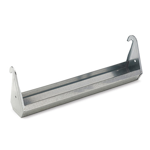 Galvanised Hanging Trough Drinker - 50cm long
