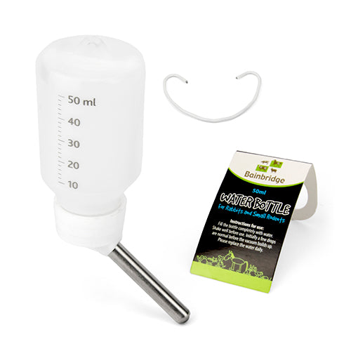 Plastic Water Bottle Small Animal - 50ml