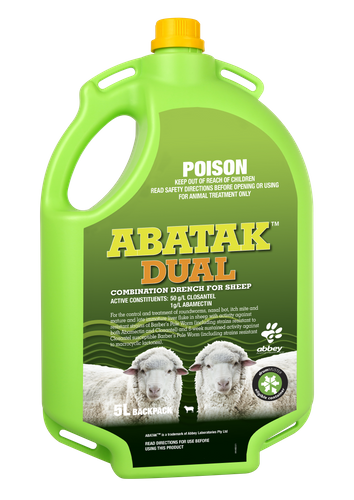 ABATAK™ DUAL Combination Drench for Sheep