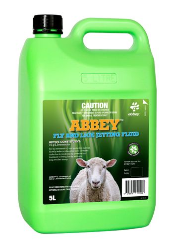 ABBEY™ Fly and Lice Jetting Fluid for Sheep