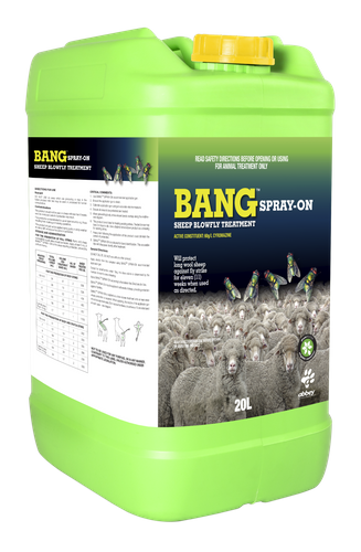 BANG™ Spray-On Sheep Blowfly Treatment