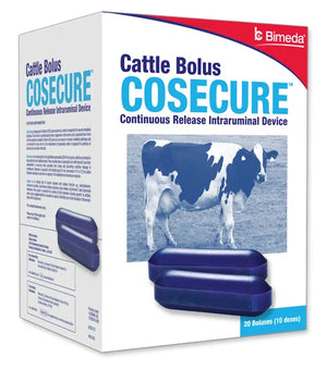 COSECURE Cattle Bolus Continuous Release Intraruminal Device