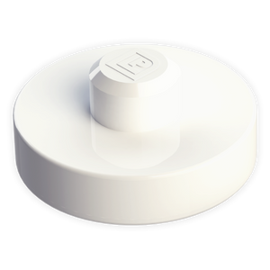 Enviro / Button Male White NLIS EID Cattle Tag