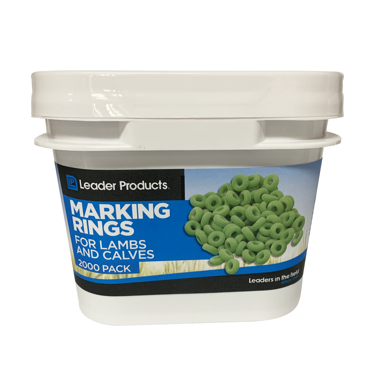 Leader Marking Rings - Castration rings for sheep &amp; goats with free plastic applicator
