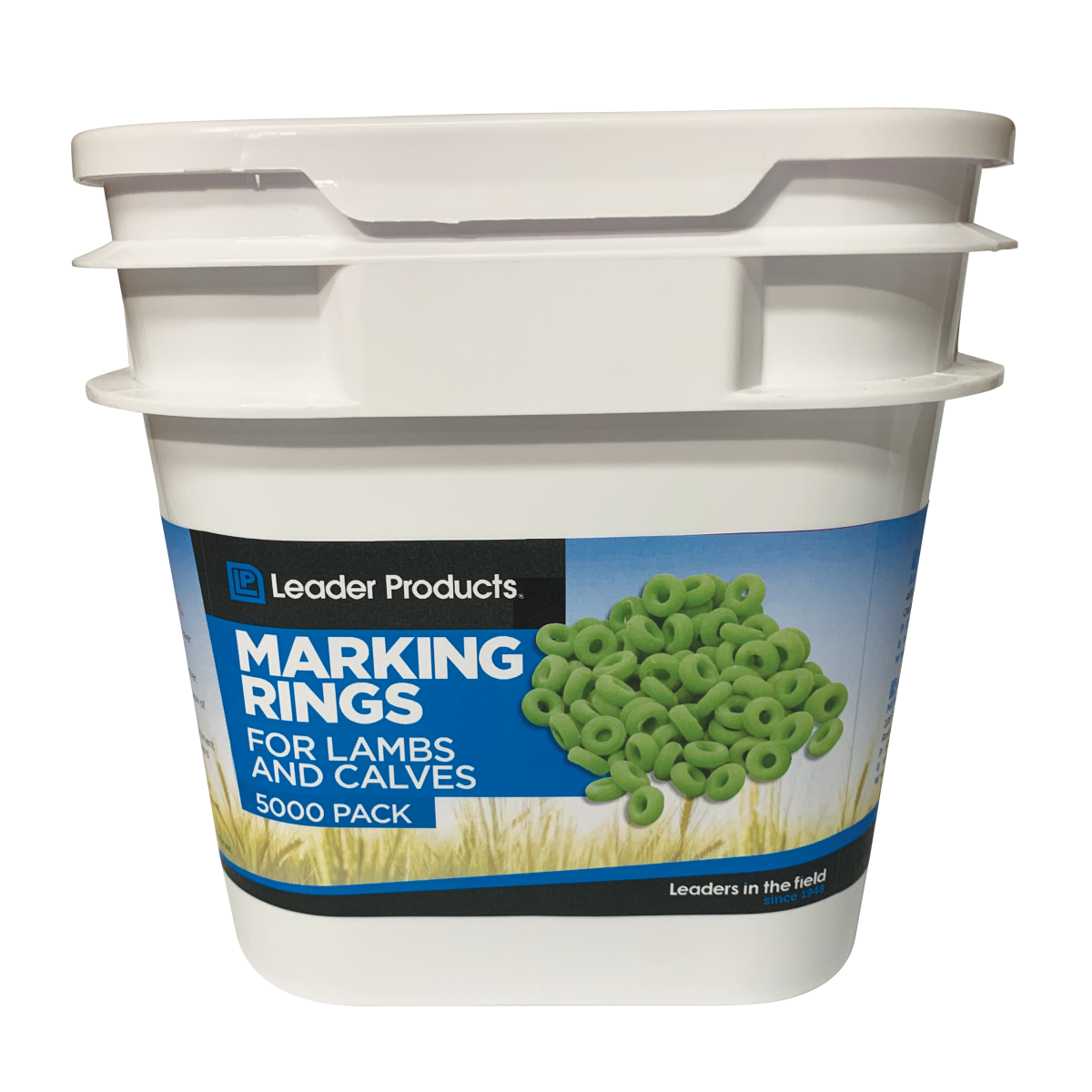 Leader Marking Rings - Castration rings for sheep &amp; goats with free plastic applicator