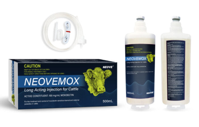 NEOVEMOX™ (Moxidectin) Long Acting Injection for Cattle